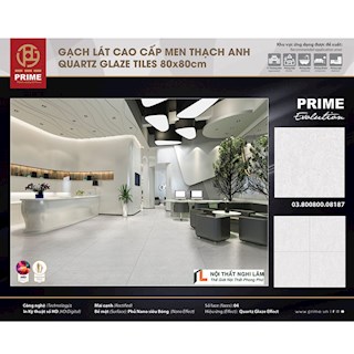 Gạch Prime QUARTZ Glaze 80x80 NY08187